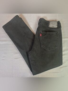 Levi’s 541 Athletic Taper Jeans Men’s 34x30 Black Stretch Denim Modern Fit